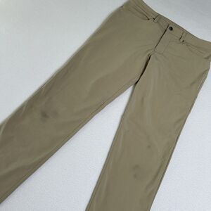 Lululemon Men's Size 33X32 ABC Pant Slim Warpstreme Trench